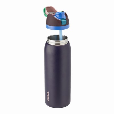 Owala 40oz FreeSip® Water Bottles Navy | 2094-VXOSB